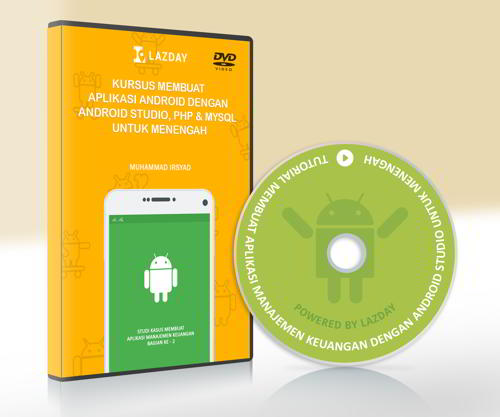 DVD Kursus Membuat Aplikasi Android PHP MySQL
